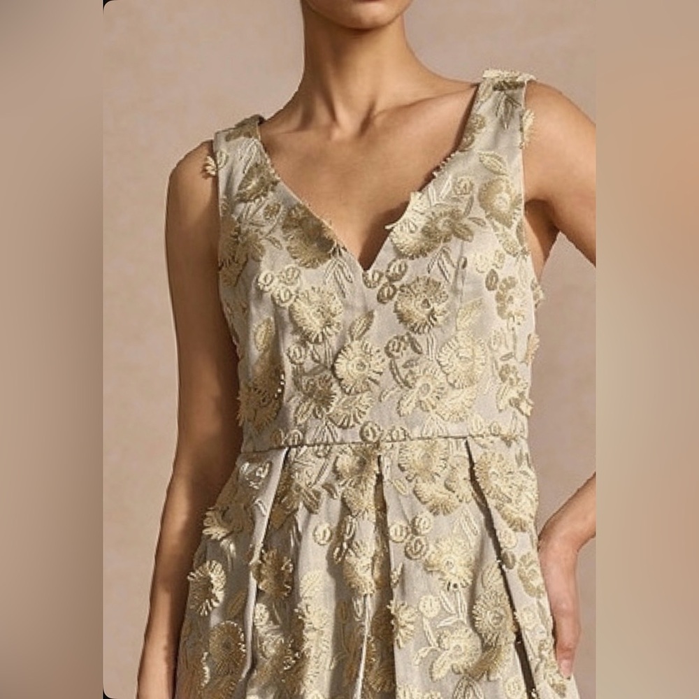 Moschino appliqué floral maxi summer dress